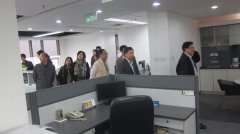 浙江亞夏產(chǎn)業(yè)園發(fā)展有限公司到常宏裝飾公司參觀交流